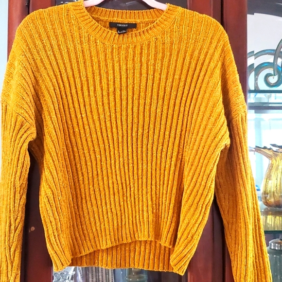 Forever 21 Sweaters - Forever 21 georgeous mustard color sweater for fall nwot